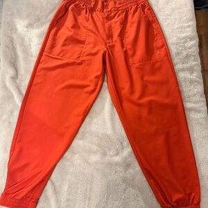 Jordan Athletic Pants Rust Color.
